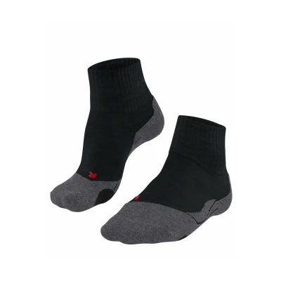 Afbeelding van Falke TK2 Explore Short Trekking Mediumstrong Cushioned Sportsokken, Heren, Maat: 39 41, Black mix