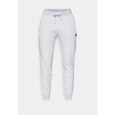 Afbeelding van Björn Borg tapered pant heren joggingbroek dik lichtgrijs melange