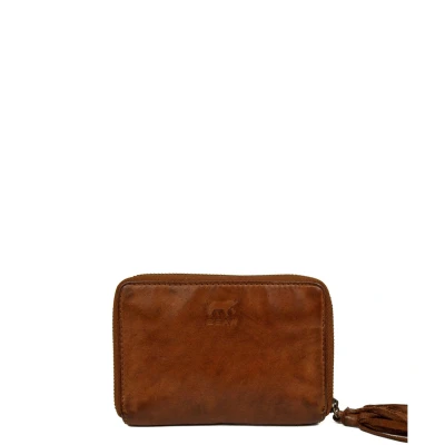 Afbeelding van Bear Design Marijn portemonnee cognac Dames