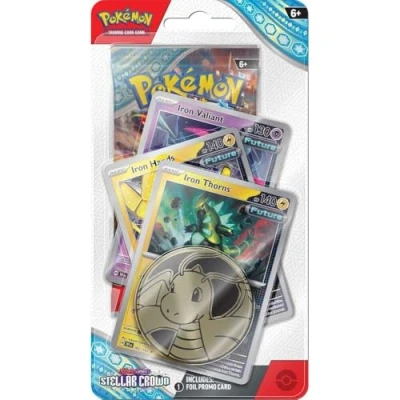 Afbeelding van Pokemon Scarlet &amp; Violet Stellar Crown Premium Checklane Blister: Roaring Moon