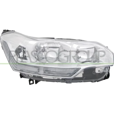 Afbeelding van PRASCO CI5234903 Koplampen rechts H7/H7/H1 Zonder afregelmotor voor LWR CITROËN: C5 III Estate