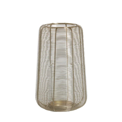 Afbeelding van Light &amp; Living Windlicht ADETA Ø19.5x30cm Goud