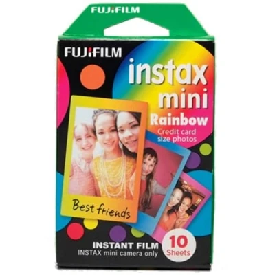 Afbeelding van Fujifilm instax Mini Rainbow Film 10 opnames