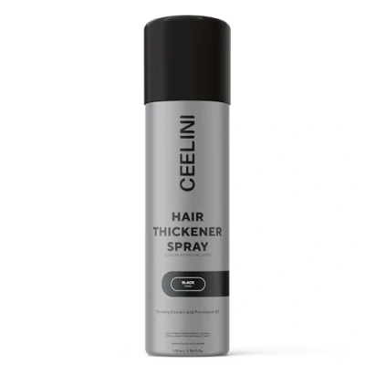 Afbeelding van Haarverdikker spray Haarverdikkende voor direct vollere uitstraling Haarvezels Uitgroeispray Hair fiber volume Alternatief poeder Snelle oplossing dunne haren en haaruitval Zwart 100ml