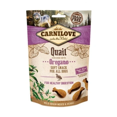 Afbeelding van Carnilove Soft Snack Kwartel / Oregano 200 GR