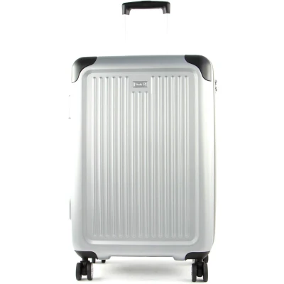 Afbeelding van Stratic Stripe Trolley Silver Zilverkleurig 56cm