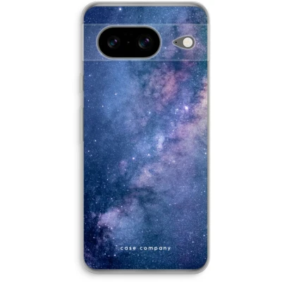 Afbeelding van Case Company® hoesje geschikt voor Google Pixel 8 Nebula Soft Cover Telefoonhoesje Bescherming aan alle Kanten en Schermrand