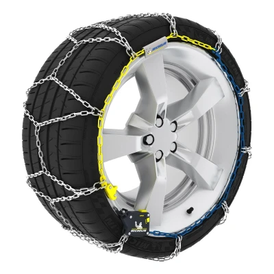 Afbeelding van Michelin Extrem Grip Auto 80 008448 Sneeuwkettingen met montagehandleiding, beschermende handschoenen, Net opbergtasje Zak