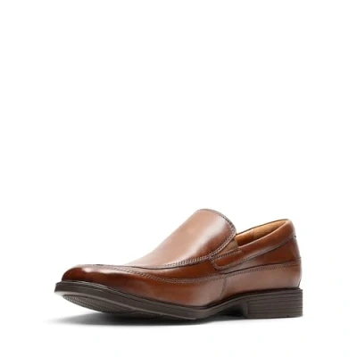Afbeelding van Clarks tiilden free mocassins heren, Donkerbruin leer