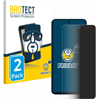 Afbeelding van BROTECT privacy screenprotector voor Google Pixel 8 Pro Folie Beschermfolie Blauwlichtfilter (2 Stuks)