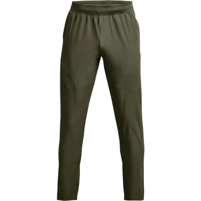 Afbeelding van Under Armour Unstoppable Tapered Trainingsbroek Marine od green, Heren, Maat: Small, green