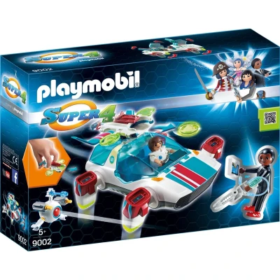 Afbeelding van PLAYMOBIL Super 4 FulguriX met Gene
