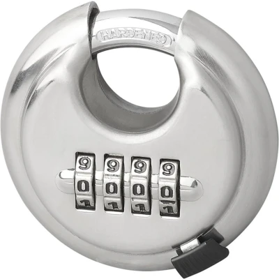 Afbeelding van Pro Plus Discusslot Rond Hangslot Ø 70 mm Cijfercombinatie