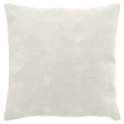 Afbeelding van Unique Living Sierkussen Nela Dove White 45x45cm