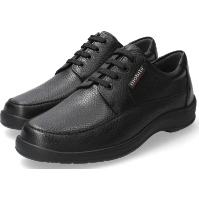Afbeelding van Mephisto Ezard heren veterschoen zwart maat 41 (EU) 7.5 (UK)