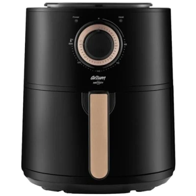 Afbeelding van arzum AR2062 B Airfryer 1350 W Oververhittingsbeveiliging, Anti aanbaklaag Koper, Zwart