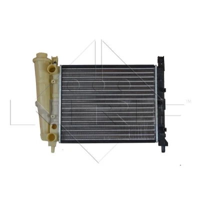 Afbeelding van NRF 54680 Radiateur Aluminium 390 322 34 Koelribben mechanisch gelast FIAT: Uno Hatchback