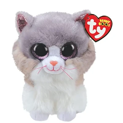 Image de Peluche Ty Beaniee Boo&#039;s Asher Le chat licorne 15 cm