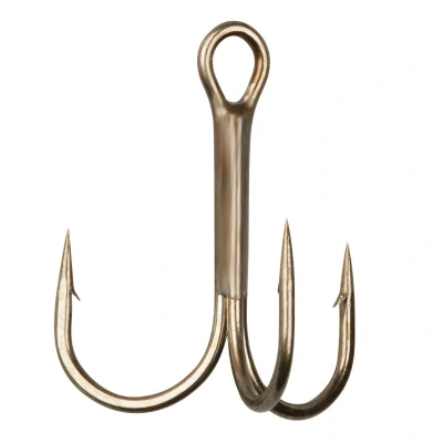 Image de Gamakatsu Hameçons Triple 13 Bronze Maat : size 2/0