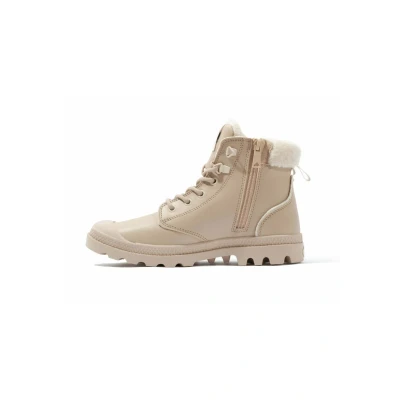 Afbeelding van Palladium Pampa HI SNOW WARM Snowboots, Dames, Maat: 39, Beige Leer