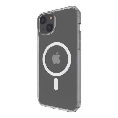 Image de Belkin SheerForce Coque de protection pour téléphone portable compatibilité avec MagSafe clair mince léger Apple iPhone 14 Plus