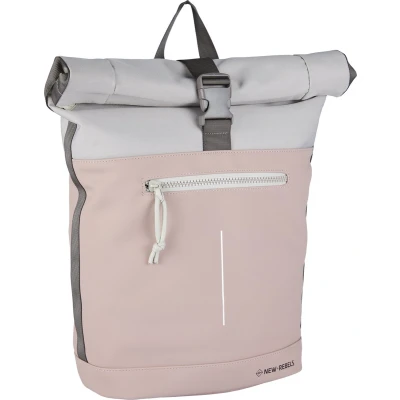 Afbeelding van New Rebels Rugzak Backham Rolltop 15,6 inch Rose 15