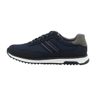 Afbeelding van TOM Tailor Sneakers laag, Heren, Maat: 43, Navy Schoenen