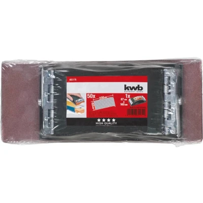 Afbeelding van Professionele handschuurset met 50 schuurstroken 93 X 230 MM
