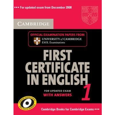 Afbeelding van Cambridge First Certificate In English 1 For Updated Exam Self Study Pack
