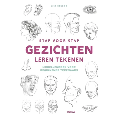 Afbeelding van stap voor gezichten leren tekenen