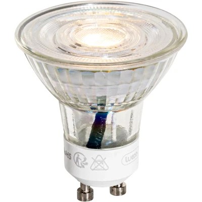 Afbeelding van LUEDD GU10 50mm LED lamp helder 3W 230 lm 2700K
