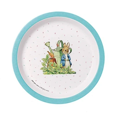 Afbeelding van Petit Jour Paris Babybord, haas, blauw van de proportie, meerkleurig, 1 stuk