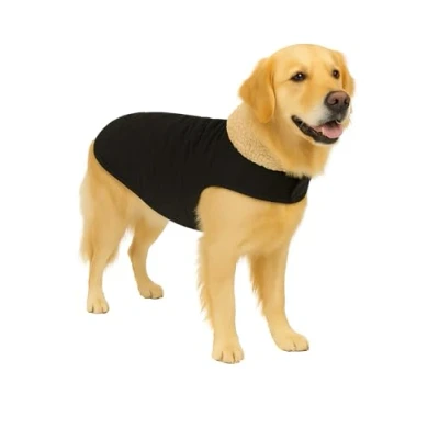 Afbeelding van Flamingo Jas voor honden Bonnie zwart Maat 55cm (A: 55 cm, B: 40 48 C: 68 74 cm) Ideaal Border Collie, Cocker Spaniel, Labrador, Vizsla en Beagle