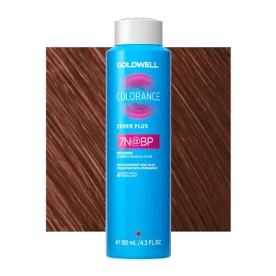 Afbeelding van Goldwell Colorance Cover Plus 120 ml 7N@BP Middenblond Elumenated Beige Pearl