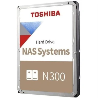 Image de Disque dur interne Toshiba N300 NAS 3.5&quot; 14 To Blanc et Marron Boite Retail