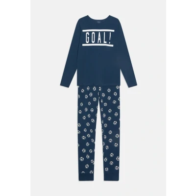 Afbeelding van Name it Nkmnightset Football Pyjama voor kinderen, Maat: 146/152, Dark denim
