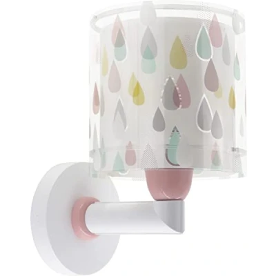 Afbeelding van Dalber Rain Kinderkamer wandlamp Roze