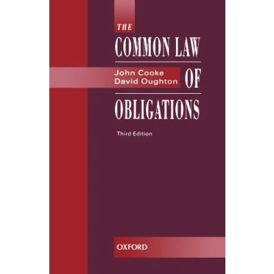 Afbeelding van The Common Law Of Obligations
