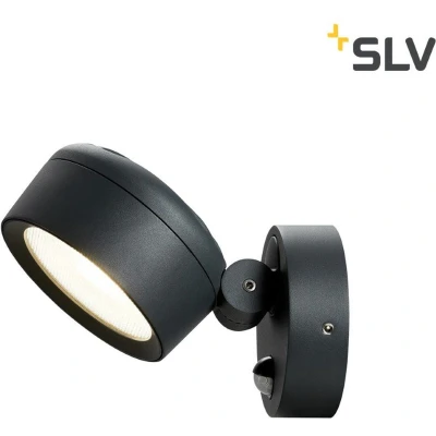 Afbeelding van SLV 1002904 ESKINA SPOT SENSOR Wandlamp, Plafondlamp 14.5 W Antraciet