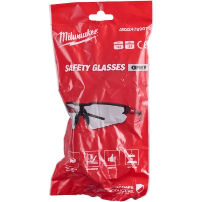 Afbeelding van Milwaukee VEILIGHEIDS BRIL Standard Licht Grijs Glas