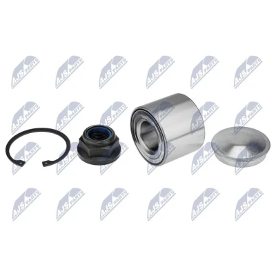 Afbeelding van NTY KLT RE 045 Wiellagerset Achteras 62 DACIA: SANDERO 2, Duster Off Road, Logan I MCV, RENAULT: Kangoo II Express, Clio 4, / Grand