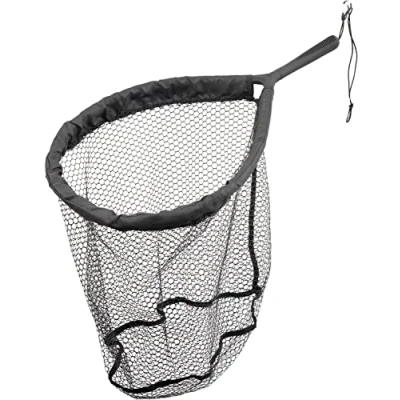 Afbeelding van Savage Gear Pro Finezze Rubber Mesh Net L (46x56cm)Floating Schepnet