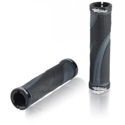 Afbeelding van XLC GR S23 Sport Handvatten Schroefbeklemming Zwart/Grijs