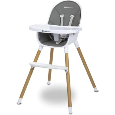 Afbeelding van Bebeconfort Avista 2 in 1 kinderstoel, kinderstoel vanaf 6 maanden, om te vormen maanden tot circa jaar, 30 kg, Warm Grey