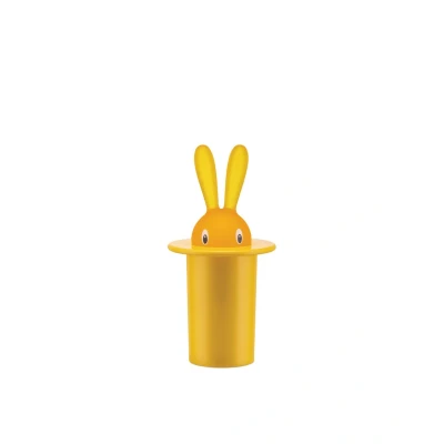 Afbeelding van Alessi Magic Bunny Tandenstokerhouder Geel