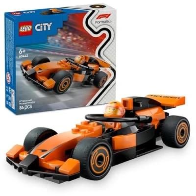Image de LEGO® City 60442 Voiture de course McLaren avec pilote F1®