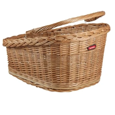 Afbeelding van KlickFix Hinterrad weidenkorb 2128053610 uniseks, volwassenen, zwart, 47 x 37 26 cm