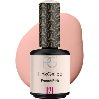 Afbeelding van Pink Gellac 121 French Gel Nagellak 15 Ml
