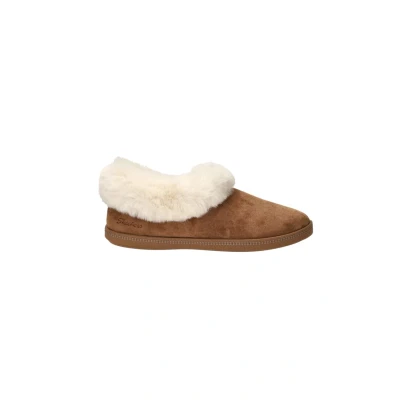 Afbeelding van Skechers Cozy Campfire Dames Sloffen Cognac Maat 40