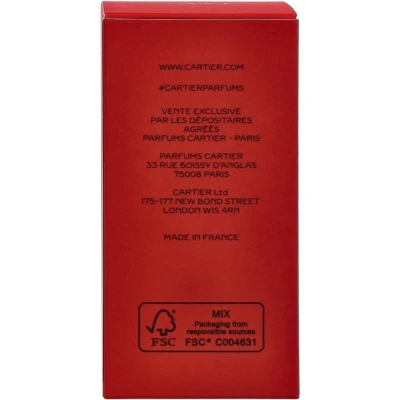 Afbeelding van Cartier Pasha de Eau Parfum 50ml